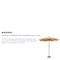 Flash Furniture Tan 9 FT Umbrella and Black Cement Base, 2 PC Set GM-402003-UB19B-TAN-GG - alternate 3